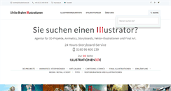 Desktop Screenshot of illustrationen.de