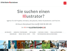 Tablet Screenshot of illustrationen.de