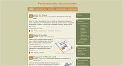 Desktop Screenshot of illustrationen.pro